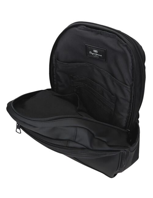 MOCHILA DUDLEY PORTAORDENADOR 13,3" PEPE JEANS NEGRO