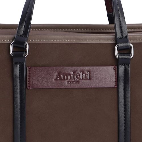 BOLSO DOS ASAS FRONTAL BICOLOR AMICHI