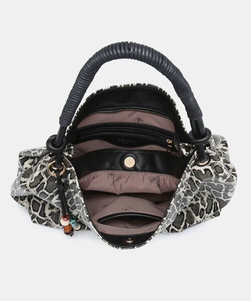 BOLSO DE HOMBRO ELLEN ASA ENROLLADA PEPE MOLL MARFIL