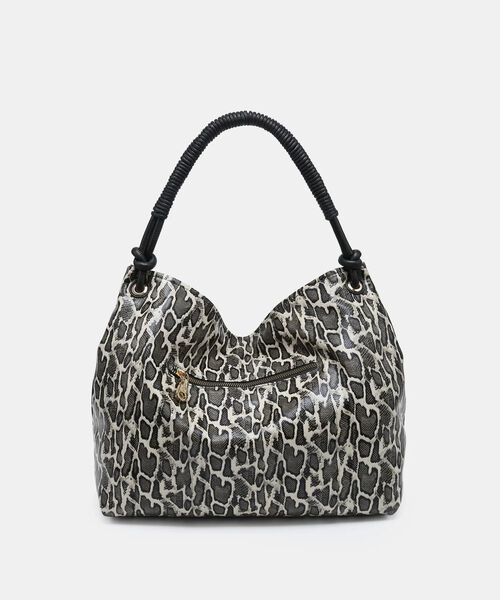 BOLSO DE HOMBRO ELLEN ASA ENROLLADA PEPE MOLL MARFIL
