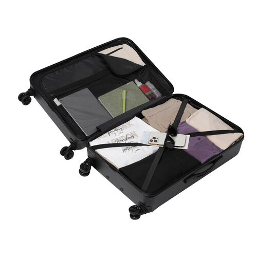 MALETA HARBOR TOTTO NEGRO 55 CM