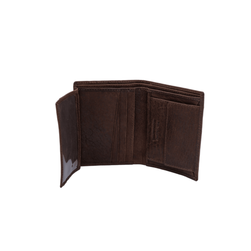 BILLETERO FOSIL UNICA - MARRON