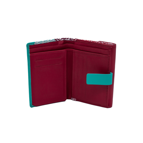 BILLETERO CORAL UNICA - TURQUESA