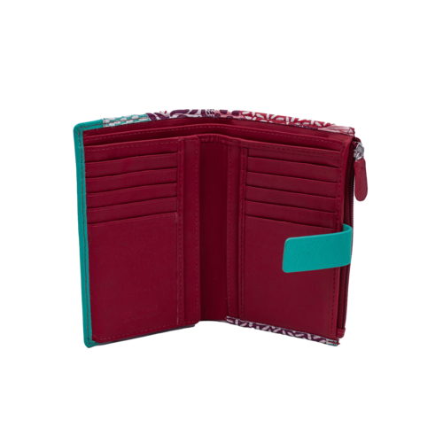 BILLETERO CORAL UNICA - TURQUESA