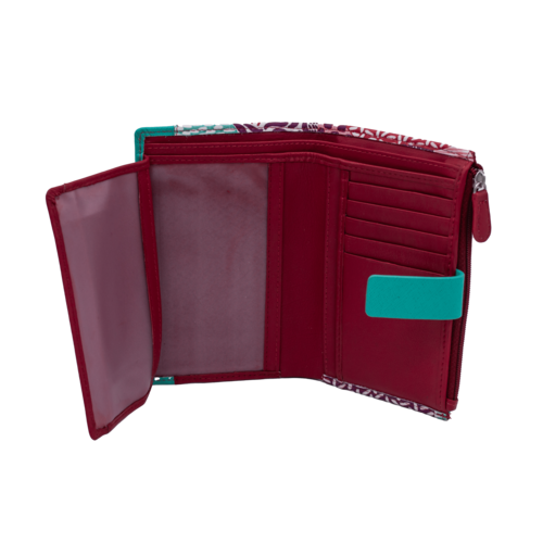 BILLETERO CORAL UNICA - TURQUESA