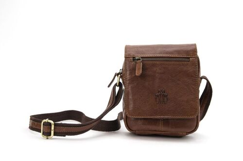 BANDOLERA CRUMPLE MARRON