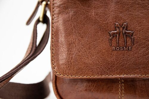 BANDOLERA CRUMPLE MARRON