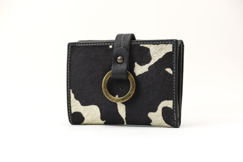 BILLETERO ANIMAL PRINT VACA