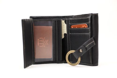 BILLETERO ANIMAL PRINT VACA