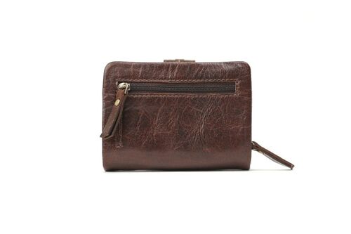 BILLETERO CRUMPLE MARRON