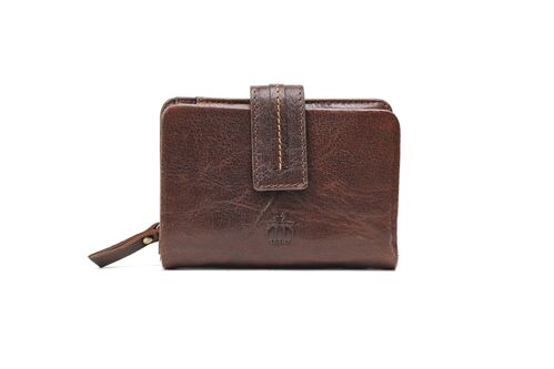 BILLETERO CRUMPLE MARRON