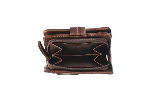 BILLETERO CRUMPLE MARRON