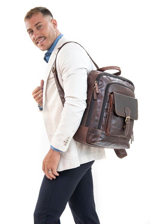 MOCHILA BUFALO CAB. MARRON