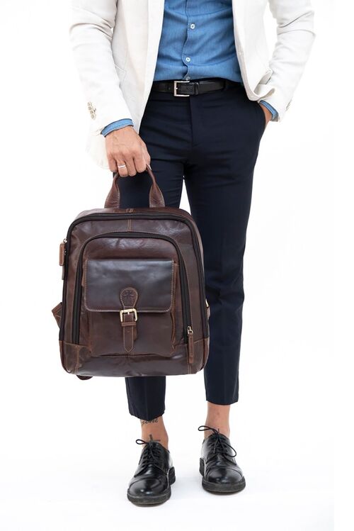 MOCHILA BUFALO CAB. MARRON