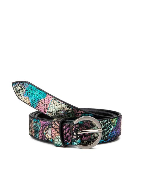 CINTURON SNAKE T.105-NEGRO