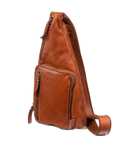 MOCHILA CRUZADA TICHI CUERO