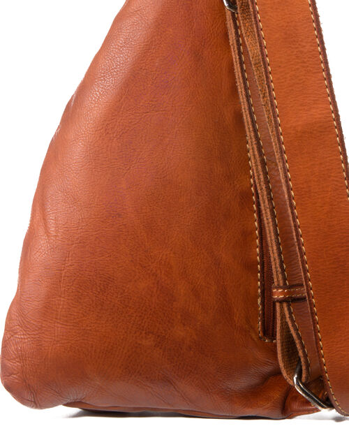 MOCHILA CRUZADA TICHI CUERO