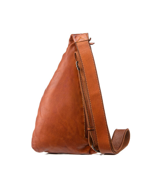 MOCHILA CRUZADA TICHI CUERO