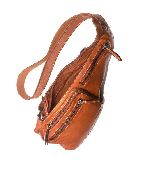 MOCHILA CRUZADA TICHI CUERO