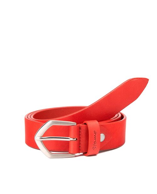 CINTURON VACUNO T.95 ROJO