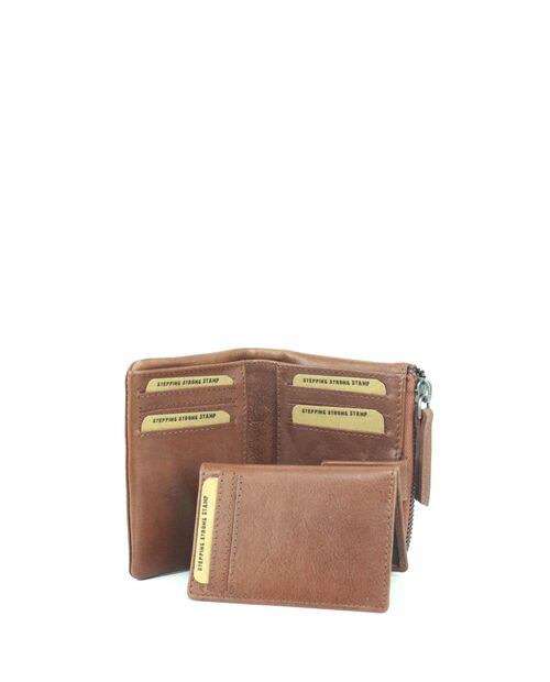 BILLETERO MARBLE CUERO