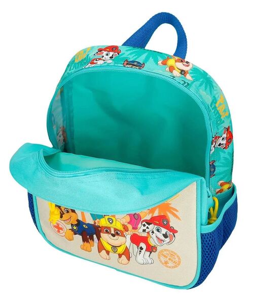 MOCHILA 28CM.PAWSOME VIBES BEIG