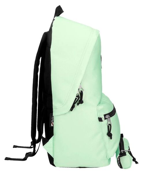 MOCHILA+ PORTATODO ARIS COLORFULL VERDE CLARO