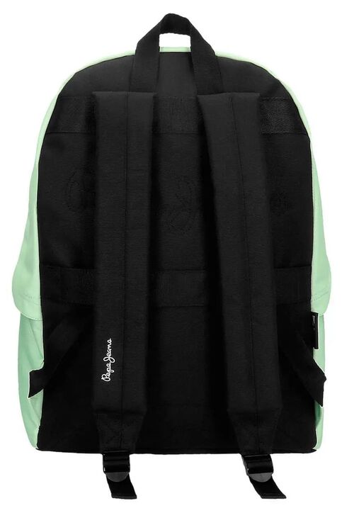 MOCHILA+ PORTATODO ARIS COLORFULL VERDE CLARO