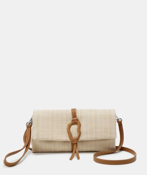 BOLSO MANO THALIA BEIG UNICA