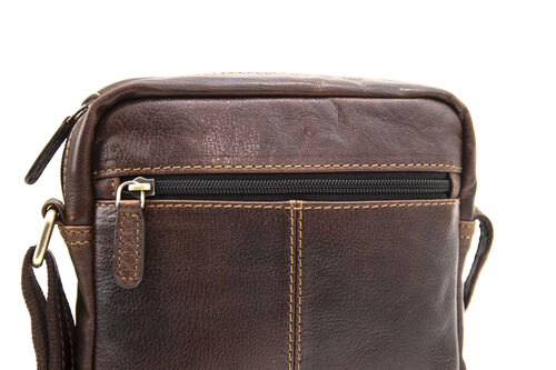 BANDOLERA CRUMPLE MARRON