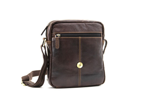 BANDOLERA CRUMPLE MARRON