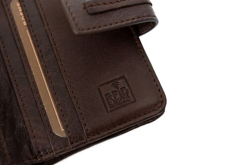 BILLETERO LASER MARRON UNICA
