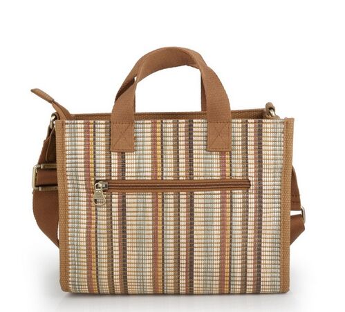 BOLSO RAFIA AMORE CAMEL UNICA