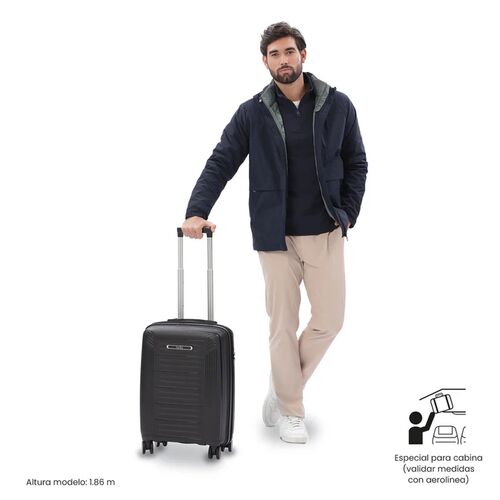 TROLLEY TRULLI NEGRO N01 55 CM