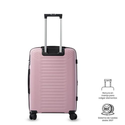 TROLLEY TRULLI ROSA MN4 75 CM