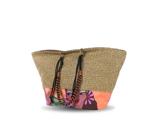 BOLSO RAFIA MARRON UNICA