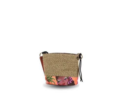 BOLSO RAFIA MARRON UNICA