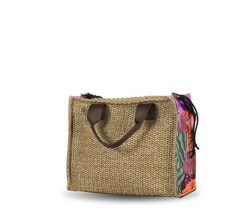 BOLSO RAFIA MARRON UNICA