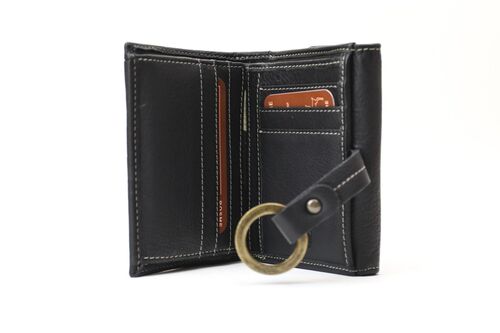 BILLETERO ANIMAL PRINT VACA