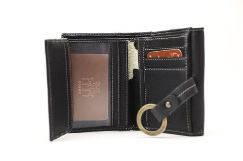 BILLETERO ANIMAL PRINT VACA