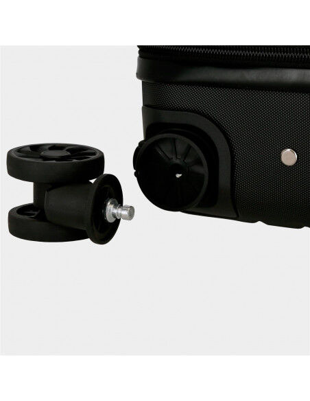 TROLLEY TIMBER 40CM. NEGRO S