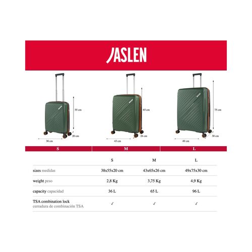 TROLLEY TIVOLI KAKI 65 CM