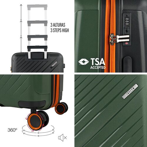 TROLLEY TIVOLI KAKI 65 CM