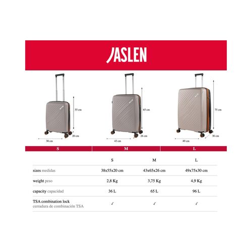 TROLLEY TIVOLI TAUPE 55 CM