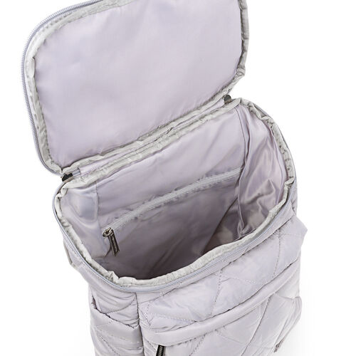 MOCHILA ACOLCHADA GRIS UNICA