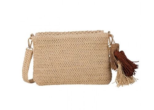 BANDOLERA BORAH BEIG UNICA