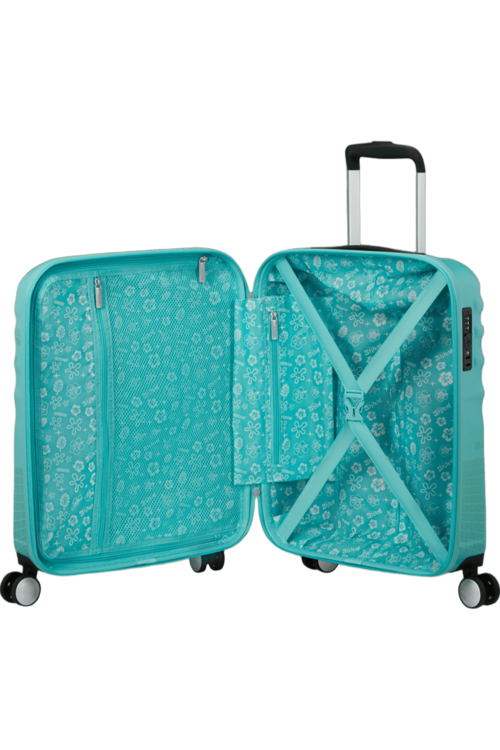 TROLLEY WAVEBREAKER TURQUESA STITCH 55 CM