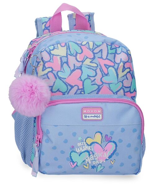 MOCHILA BEST WISHES MALVA UNICA