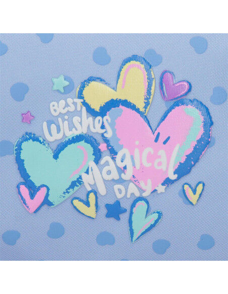 BOLSA VIAJE BEST WISHES MALVA UNICA