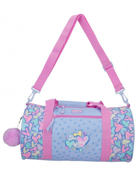 BOLSA VIAJE BEST WISHES MALVA UNICA